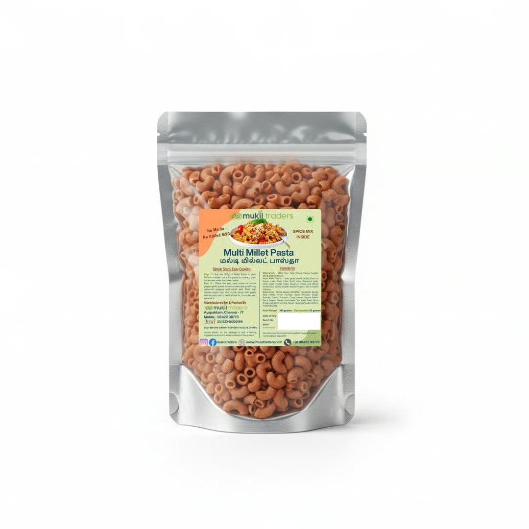 Multi Millet Pasta made from Nava Dhaaniya